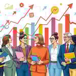 Use benchmarks do setor para comparar seus números
