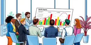 Utilize relatórios mensais para avaliar o desempenho do negócio