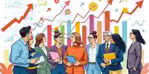 Use benchmarks do setor para comparar seus números