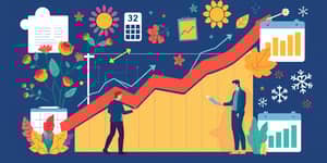 Analise sazonalidade para ajustar orçamento