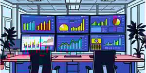 Utilize dashboards para acompanhar indicadores-chave