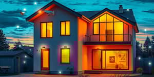 Seguro residencial inteligente com sensores integrados