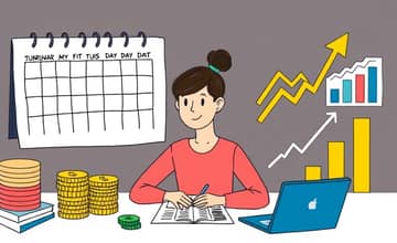 Use metas financeiras claras para orientar decisões mensais