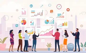 Use benchmarks do setor para comparar resultados