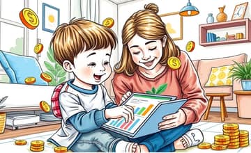Conta digital infantil para educação financeira