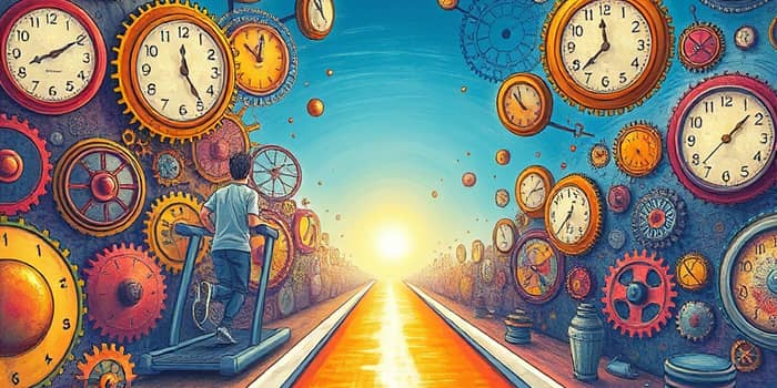 Evite confundir movimento com progresso