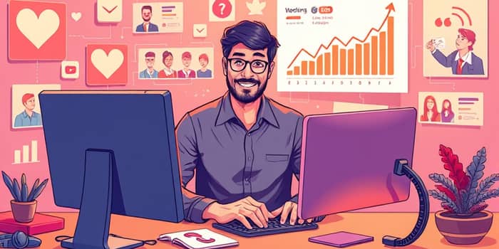 Use redes sociais para gerar autoridade antes de vender