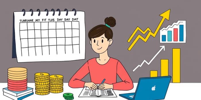Use metas financeiras claras para orientar decisões mensais