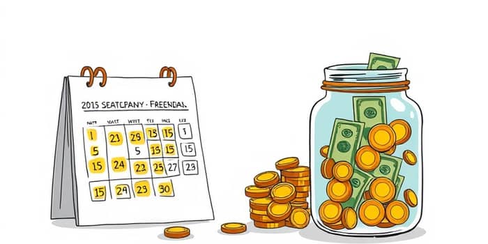 Crie reservas para despesas sazonais e imprevistos