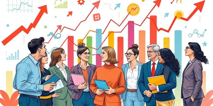 Use benchmarks do setor para comparar seus números