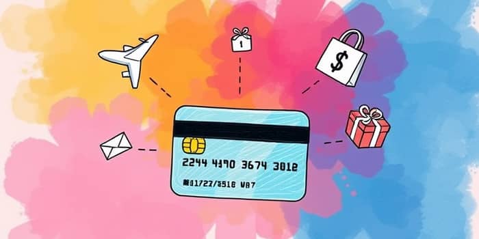 Cartão de crédito com programa de pontos flexível