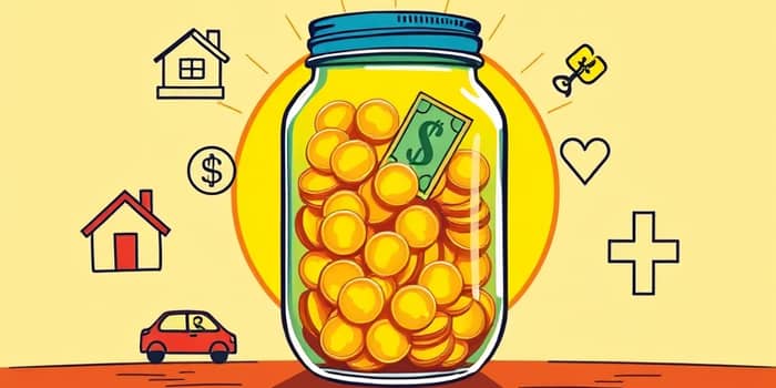 Mantenha uma reserva de capital para emergências reais