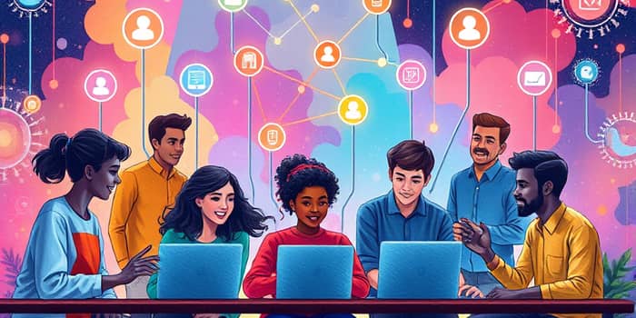 Participe de comunidades para trocar experiências