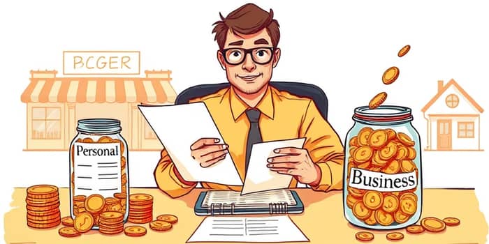 Separe finanças pessoais das empresariais desde o primeiro dia