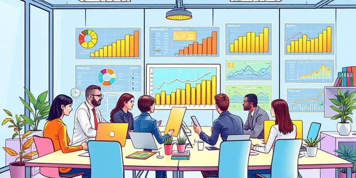 Estabeleça metas financeiras para cada setor da empresa