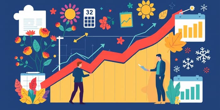 Analise sazonalidade para ajustar orçamento