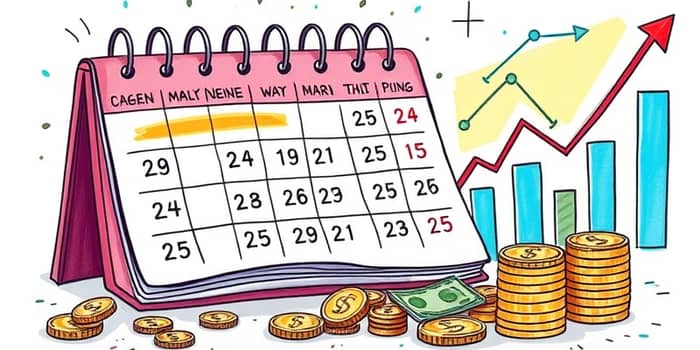 Acompanhe o calendário de dividendos para planejar aportes
