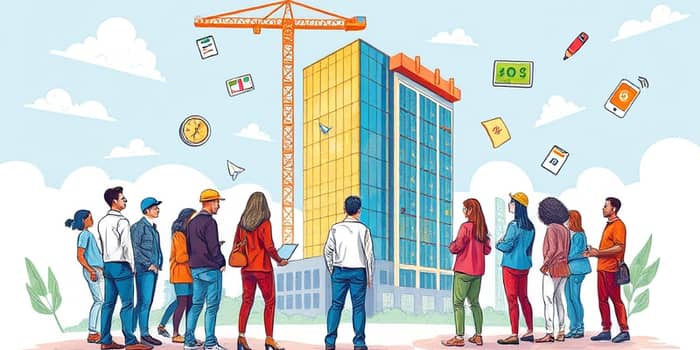 Analise oportunidades de crowdfunding imobiliário
