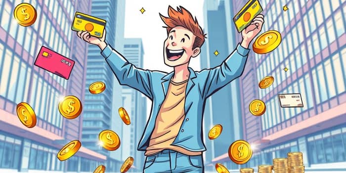 Cartão de crédito com cashback flexível