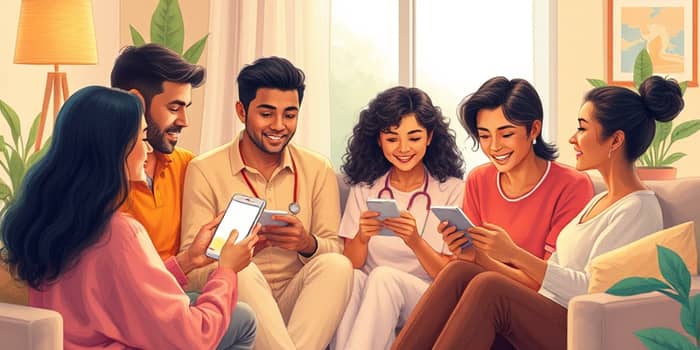 Plano de saúde digital para famílias