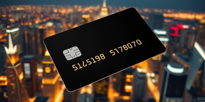 Cartão black para clientes de alta renda