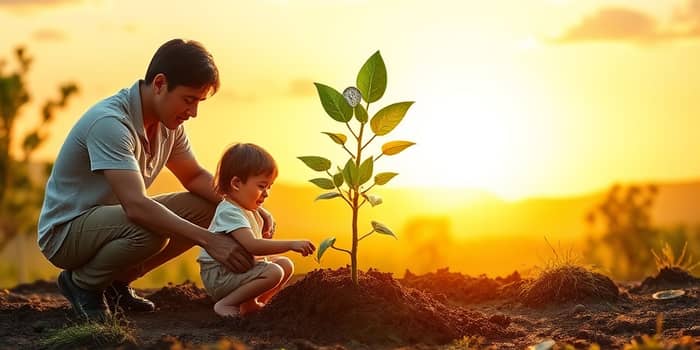 Plano de previdência infantil para planejamento familiar