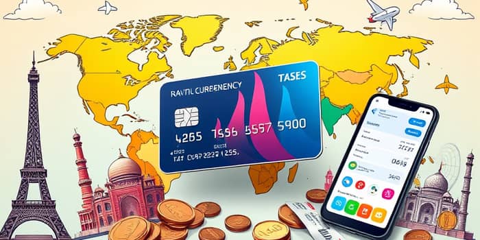Conta multimoeda para viagens internacionais